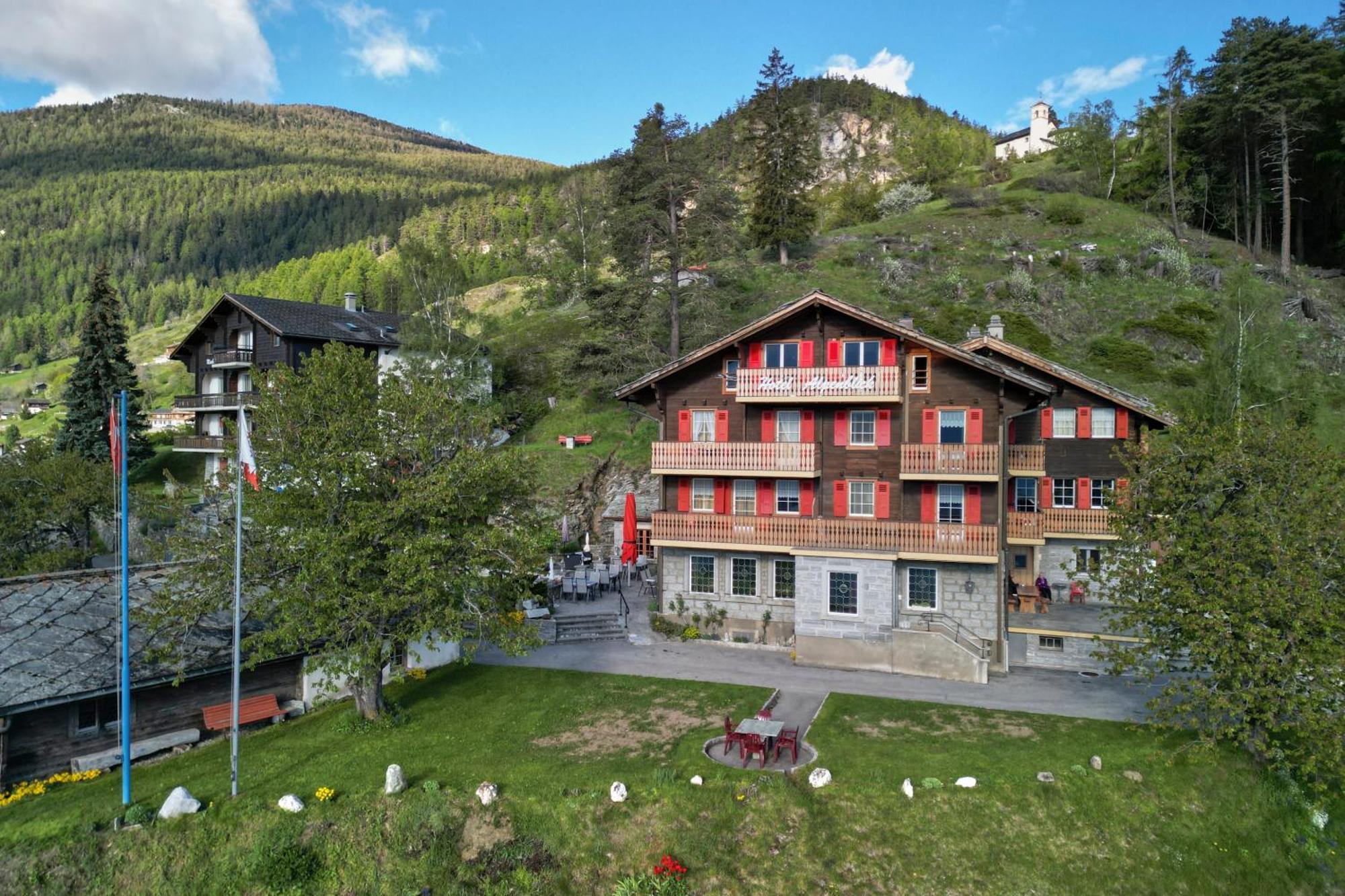 Hotel Alpenblick Zeneggen Ngoại thất bức ảnh