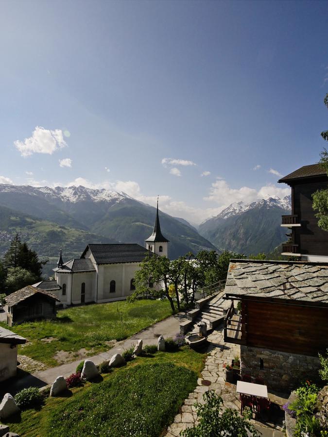 Hotel Alpenblick Zeneggen Ngoại thất bức ảnh