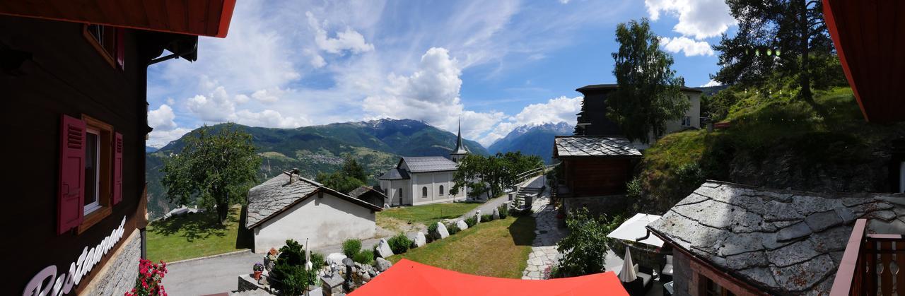 Hotel Alpenblick Zeneggen Ngoại thất bức ảnh