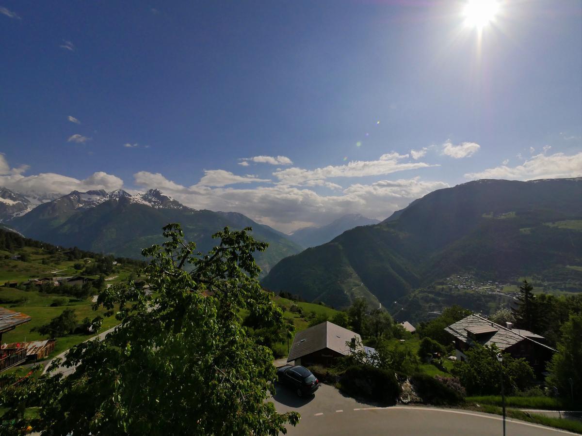 Hotel Alpenblick Zeneggen Ngoại thất bức ảnh