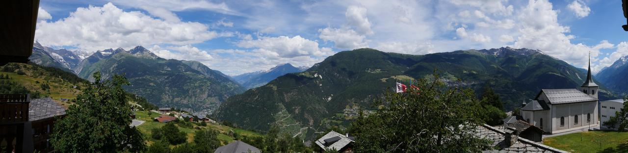 Hotel Alpenblick Zeneggen Ngoại thất bức ảnh