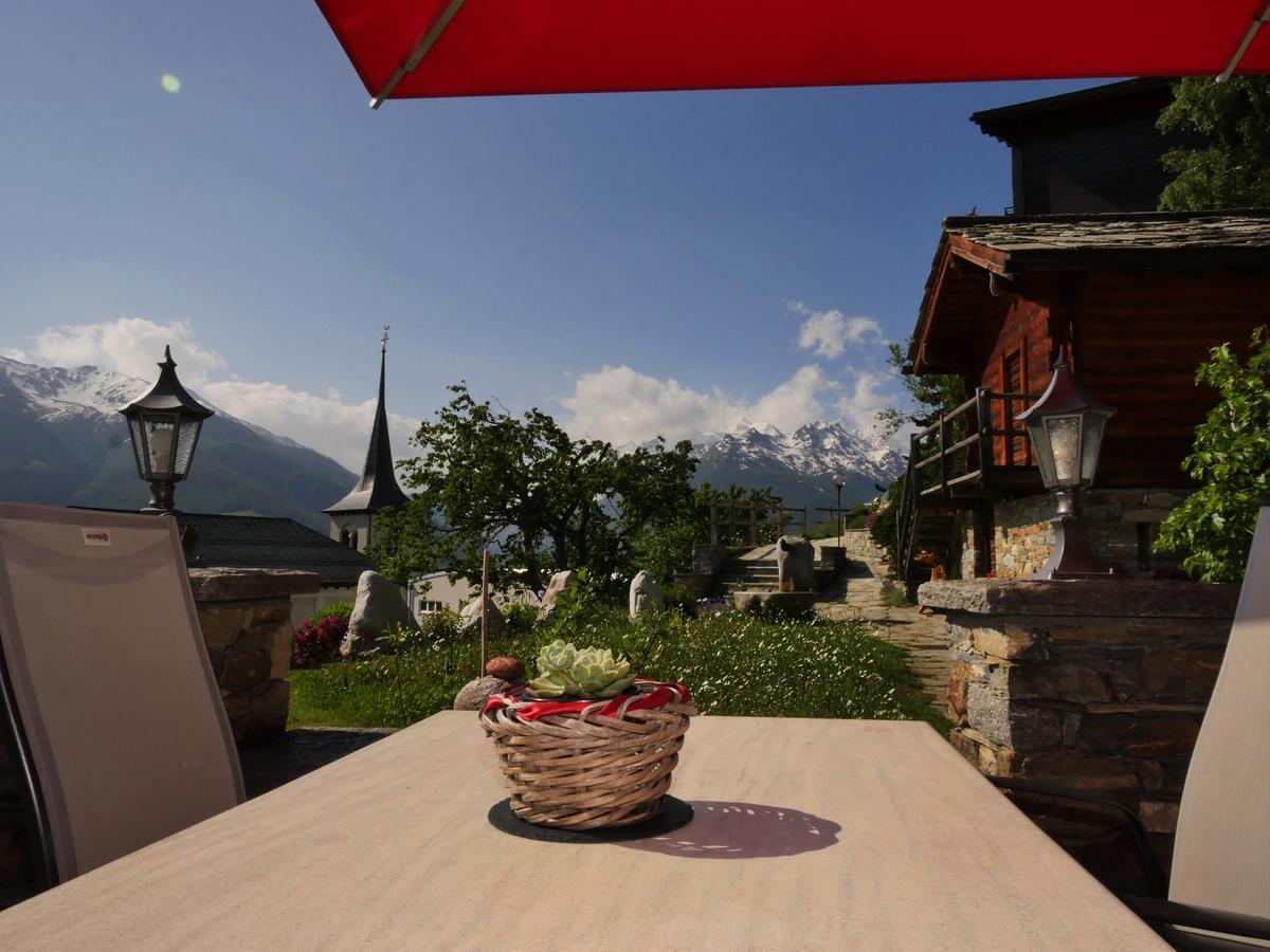 Hotel Alpenblick Zeneggen Ngoại thất bức ảnh